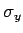 $\sigma_y$