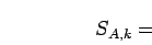 $S_{A,k} > 4 \times N_{A,k} $