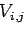 \begin{displaymath}
V_{i,j} = \frac{e^{-\chi^2_{i,j} / T}}{e^{-\Lambda / T} + \Sigma_j e^{-\chi^2_{i,j} / T}}
\end{displaymath}